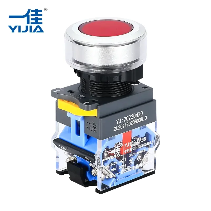 30 mm plastisk trykknap switch