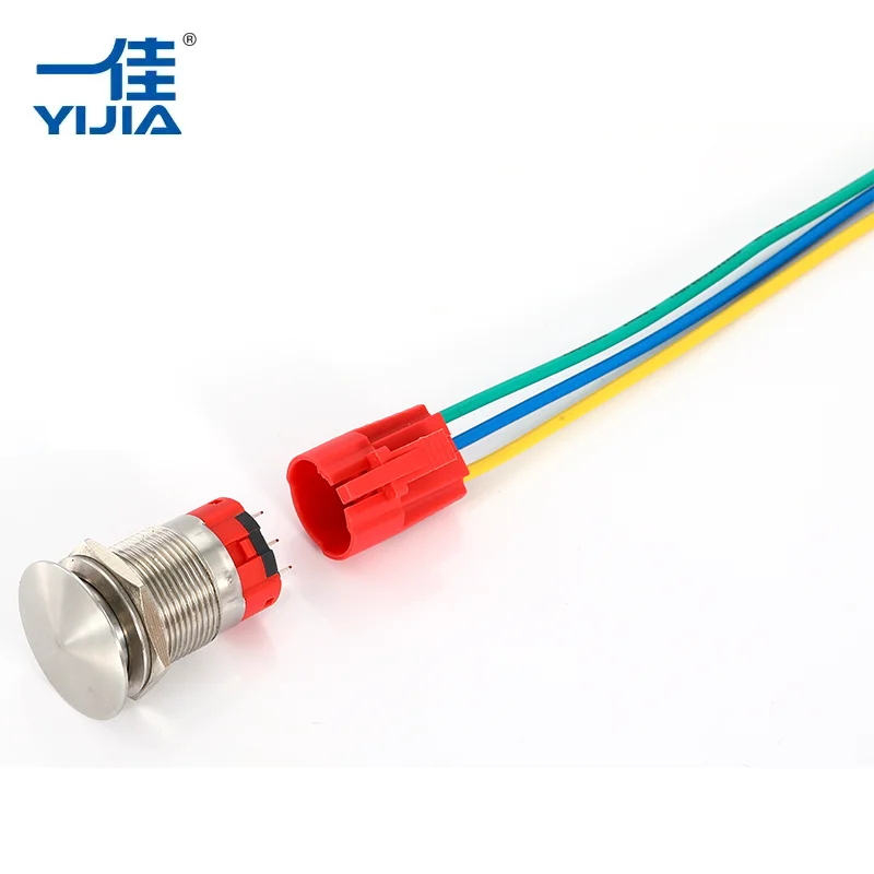 Metal svampeknapskontakt